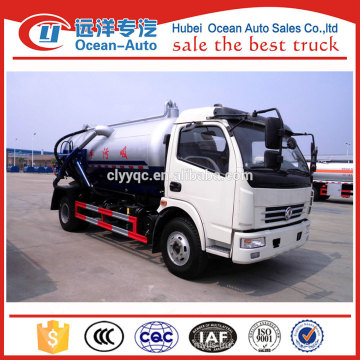 LHD ro RHD 6000l sewag vacuum tank truck for sale